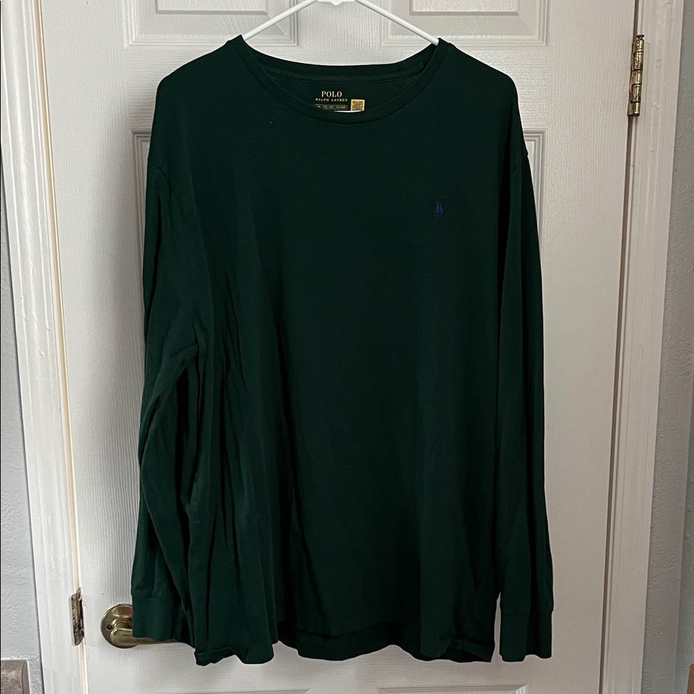 Polo by Ralph Lauren Forest Green Long Sleeve Shirt